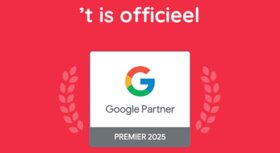 We horen bij de 3% beste Google Partners in België