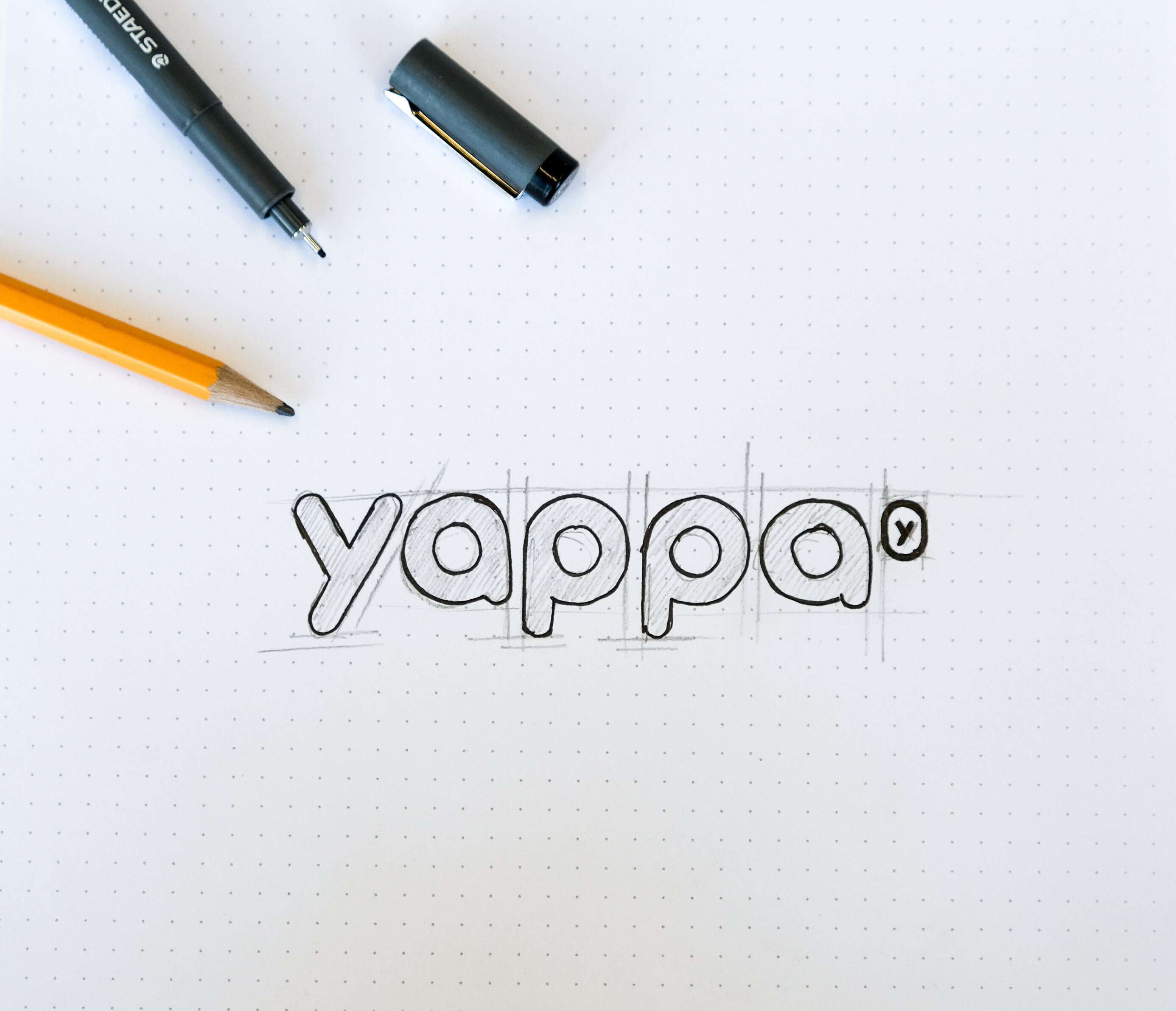Yappa logo design