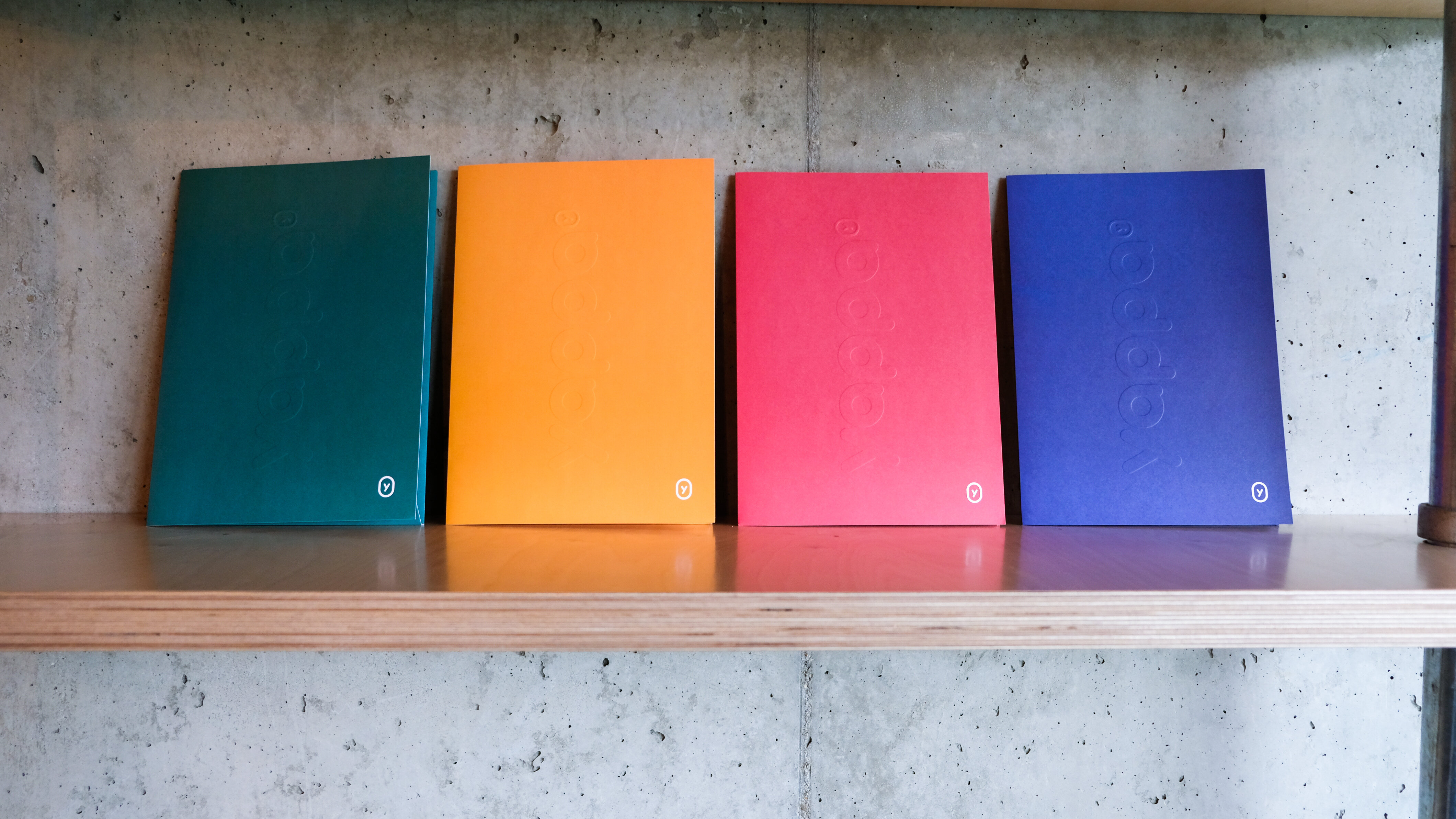 Mappen in yappa kleuren